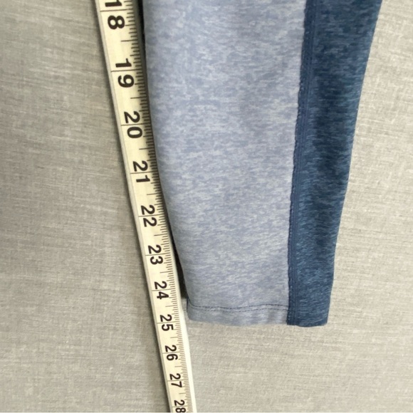 JoyLab Leggings Blue Heather Block Sz Medium - Picture 9 of 10